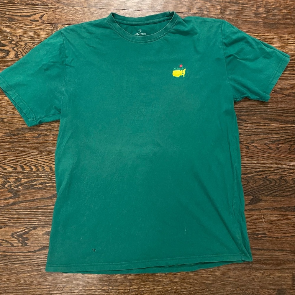 Masters 2017 Green Short Sleeve T Shirt Augusta National Size XL